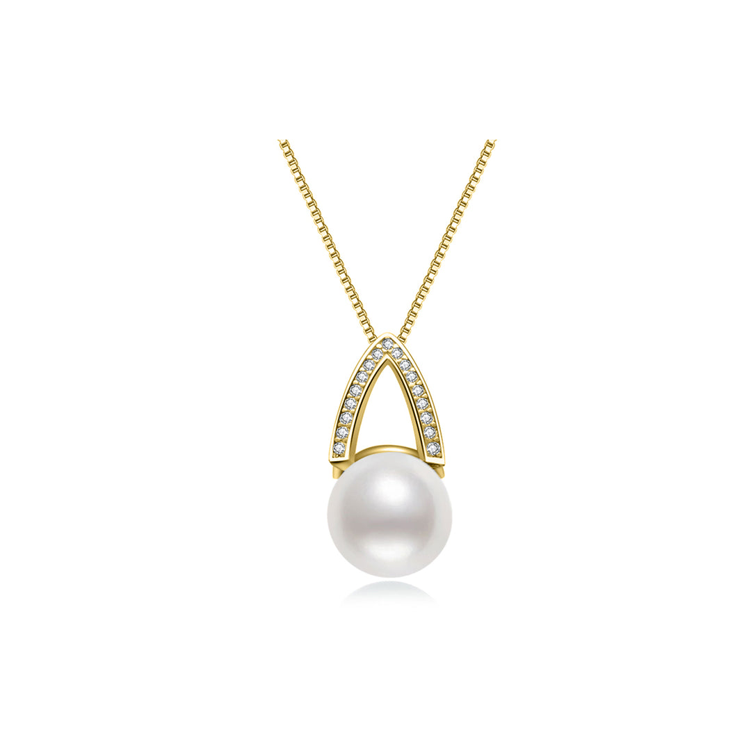 Elegant Freshwater Pearl Necklace WN00575 - PEARLY LUSTRE