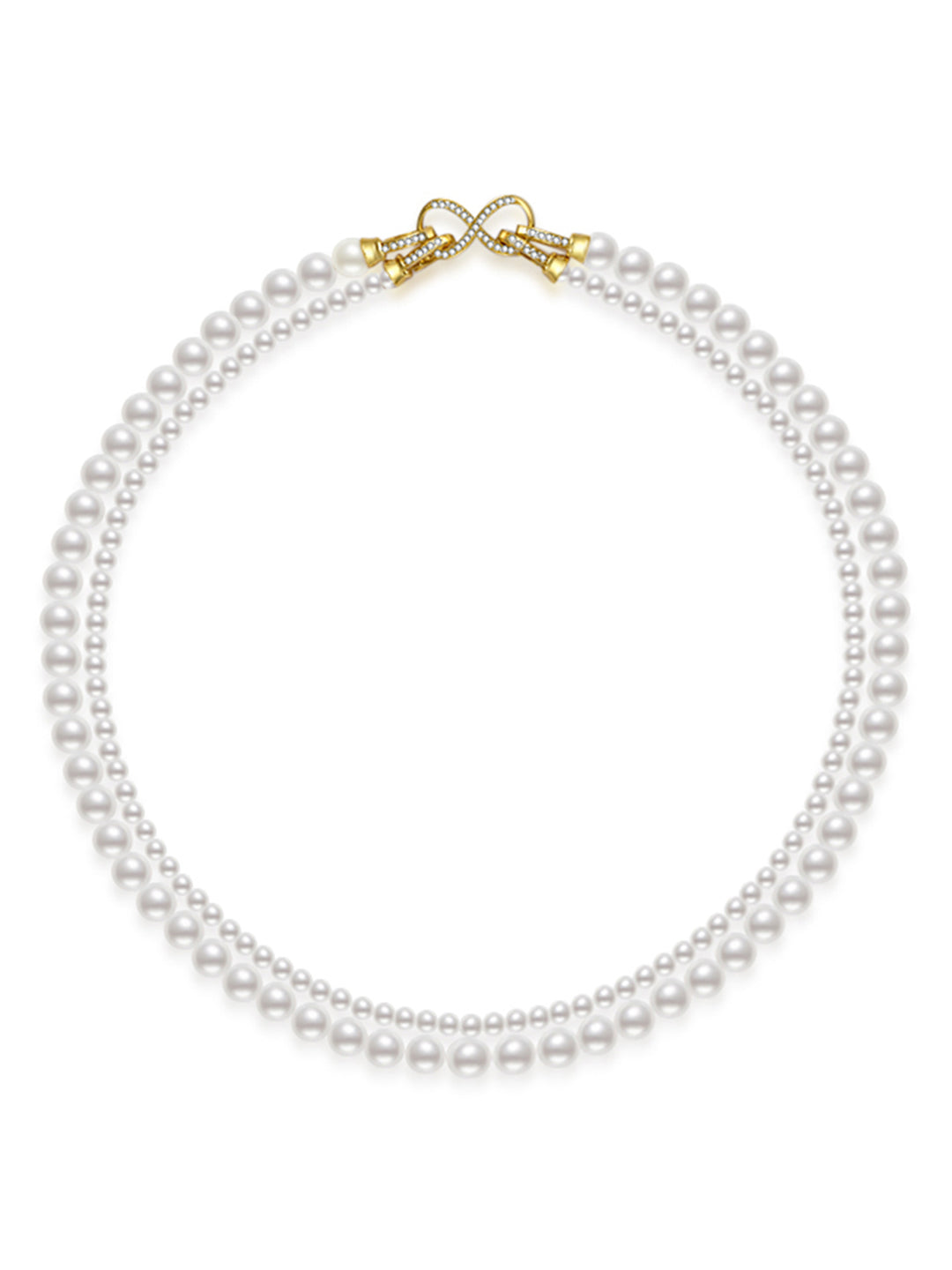 Collier élégant de perles d'eau douce multi-styles WN00582