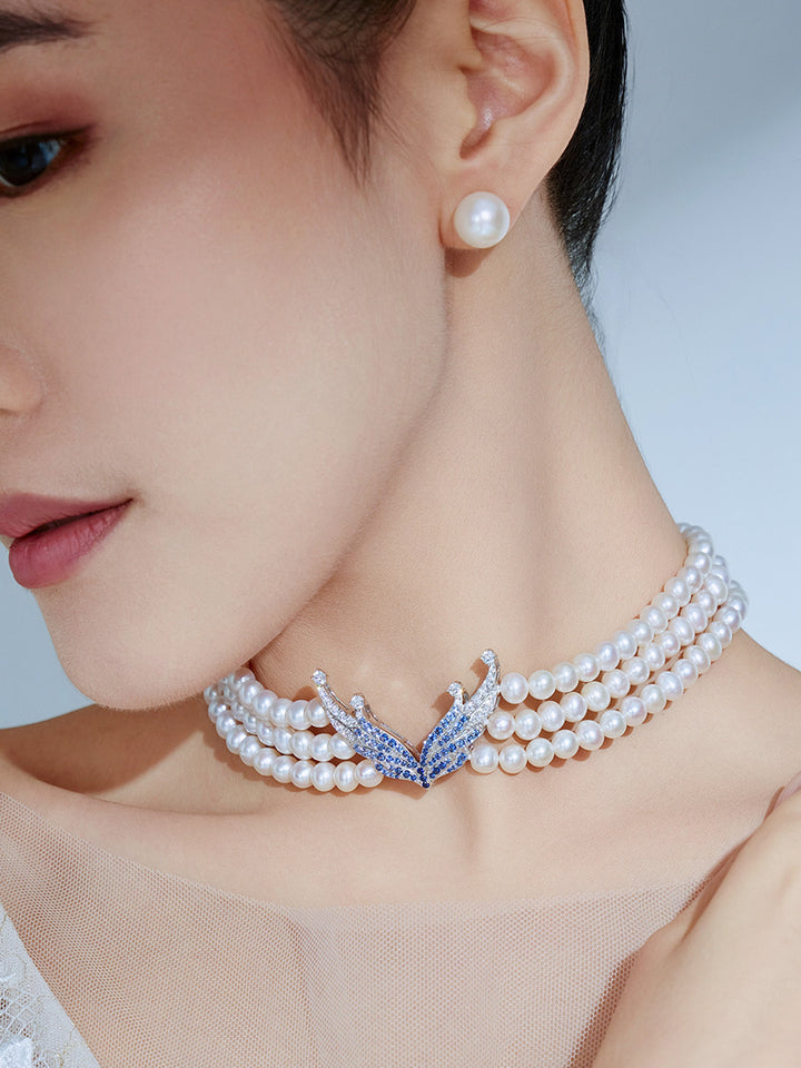 Collier de perles d&
