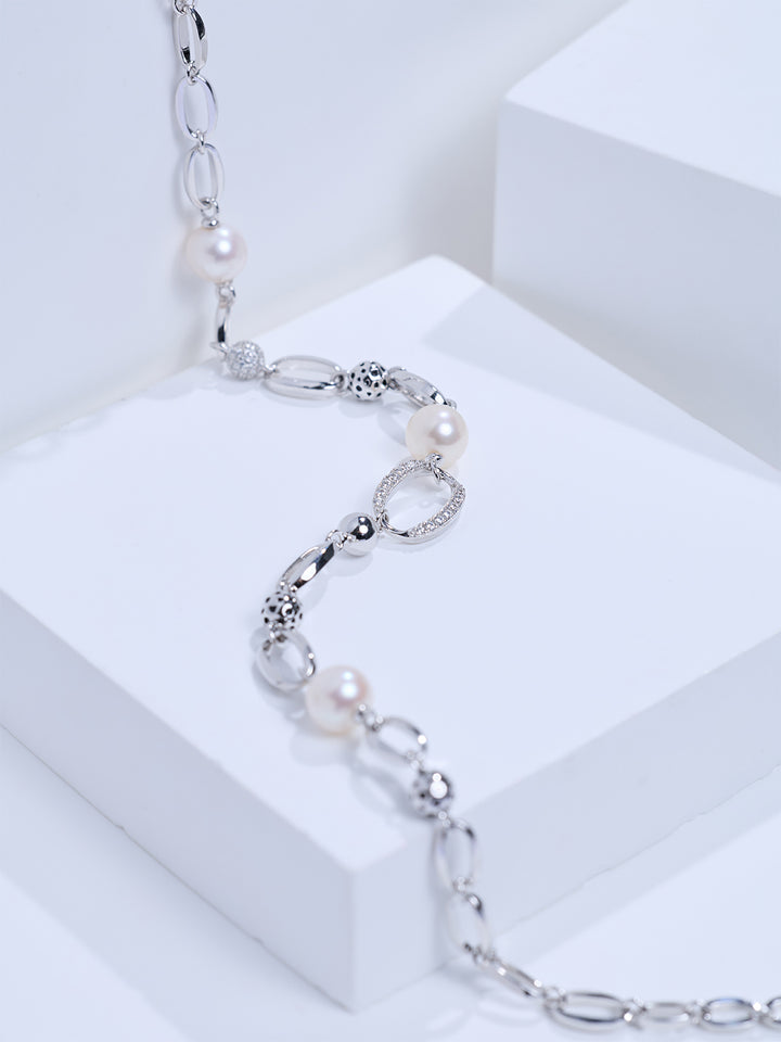 Kalung Mutiara Air Tawar Gred Atas WN00590 | SAFARI