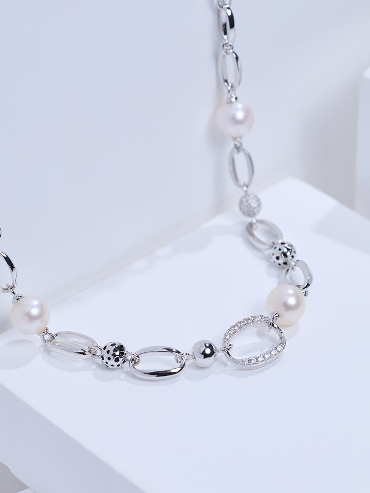 Kalung Mutiara Air Tawar Gred Atas WN00590 | SAFARI