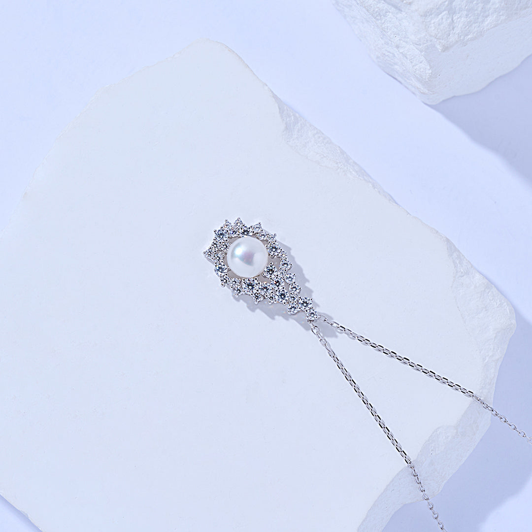 Top Grade Freshwater Pearl Necklace WN00593 | CELESTE - PEARLY LUSTRE