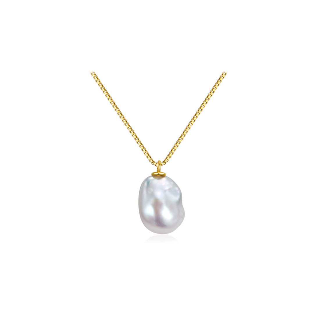 Keshi Freshwater Pearl Necklace WN00594 - PEARLY LUSTRE