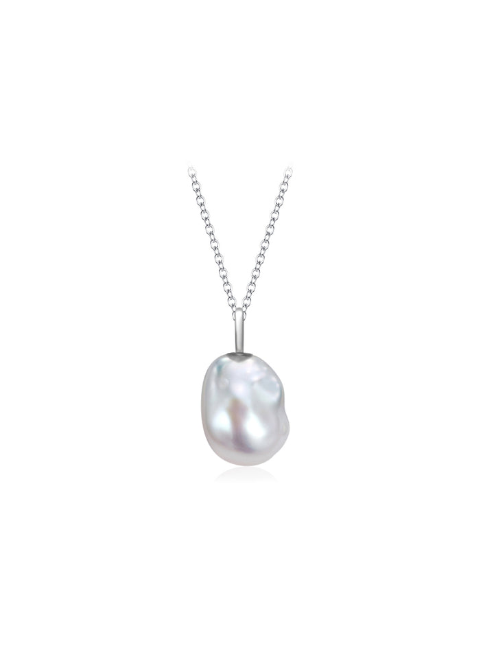Collar de Perlas de Agua Dulce Keshi WN00596 | RHYTHM