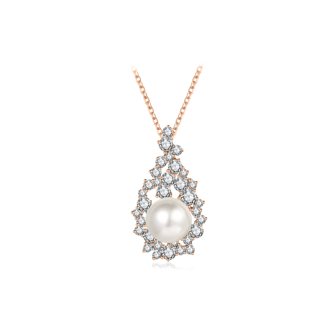 Top Grade Freshwater Pearl Necklace WN00620 |CELESTE - PEARLY LUSTRE