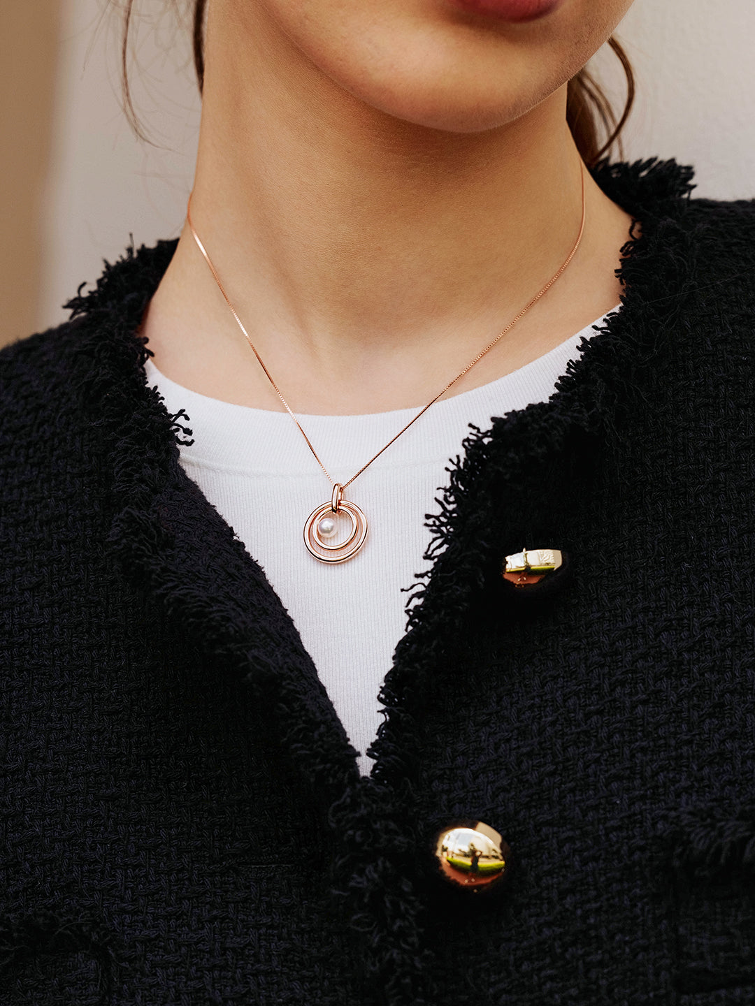 Collier de perles d&