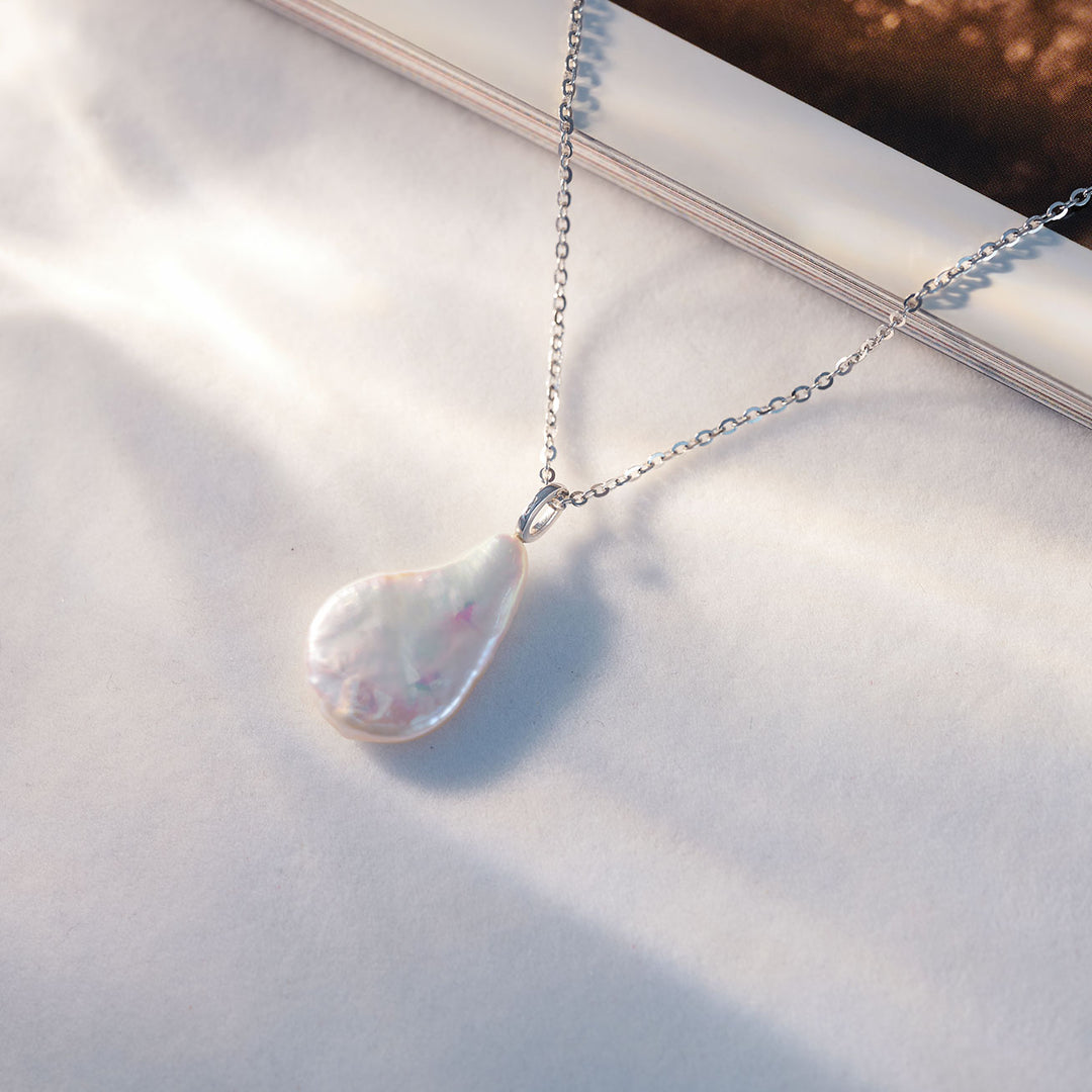 Keshi Freshwater Pearl Necklace WN00624 - PEARLY LUSTRE