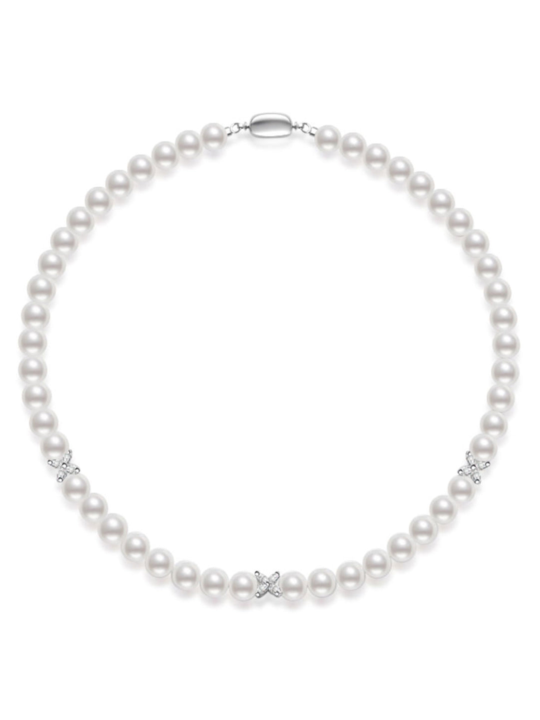 Kalung Mutiara Air Tawar Gred Atas WN00625 | EVERLEAF