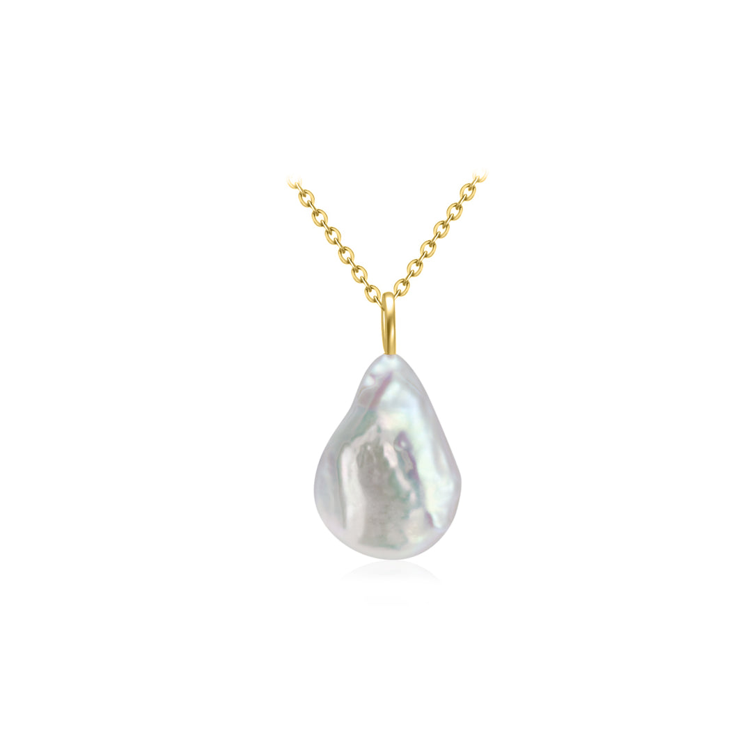 Keshi Freshwater Pearl Necklace WN00638 - PEARLY LUSTRE