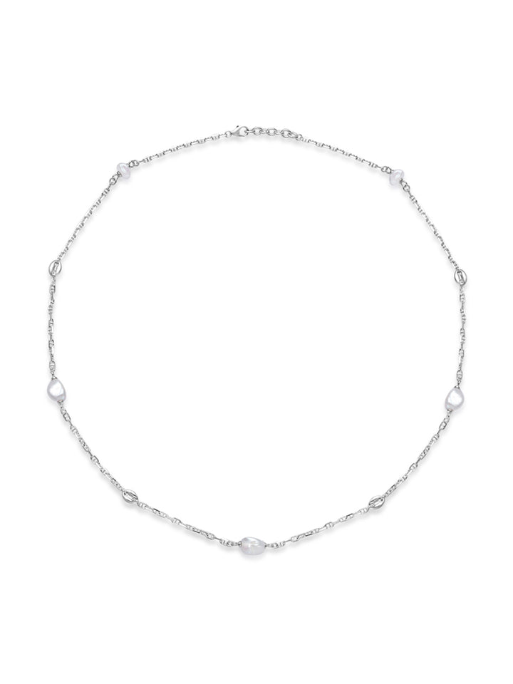 Keshi Freshwater Pearl Necklace WN00640 | RHYTHM
