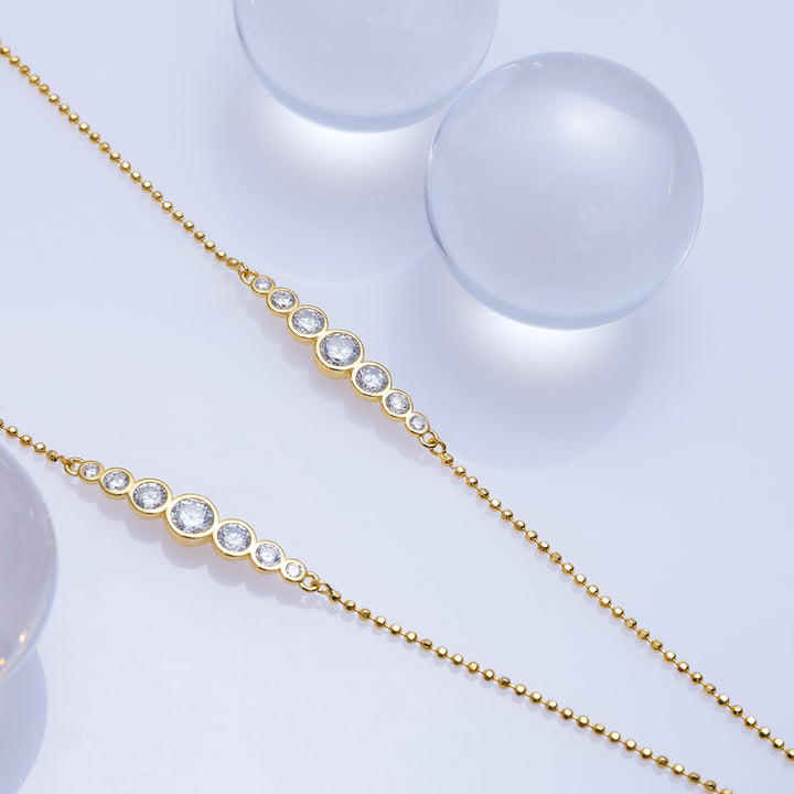 Collar de perlas Edison de grado superior WN00646| BURBUJA