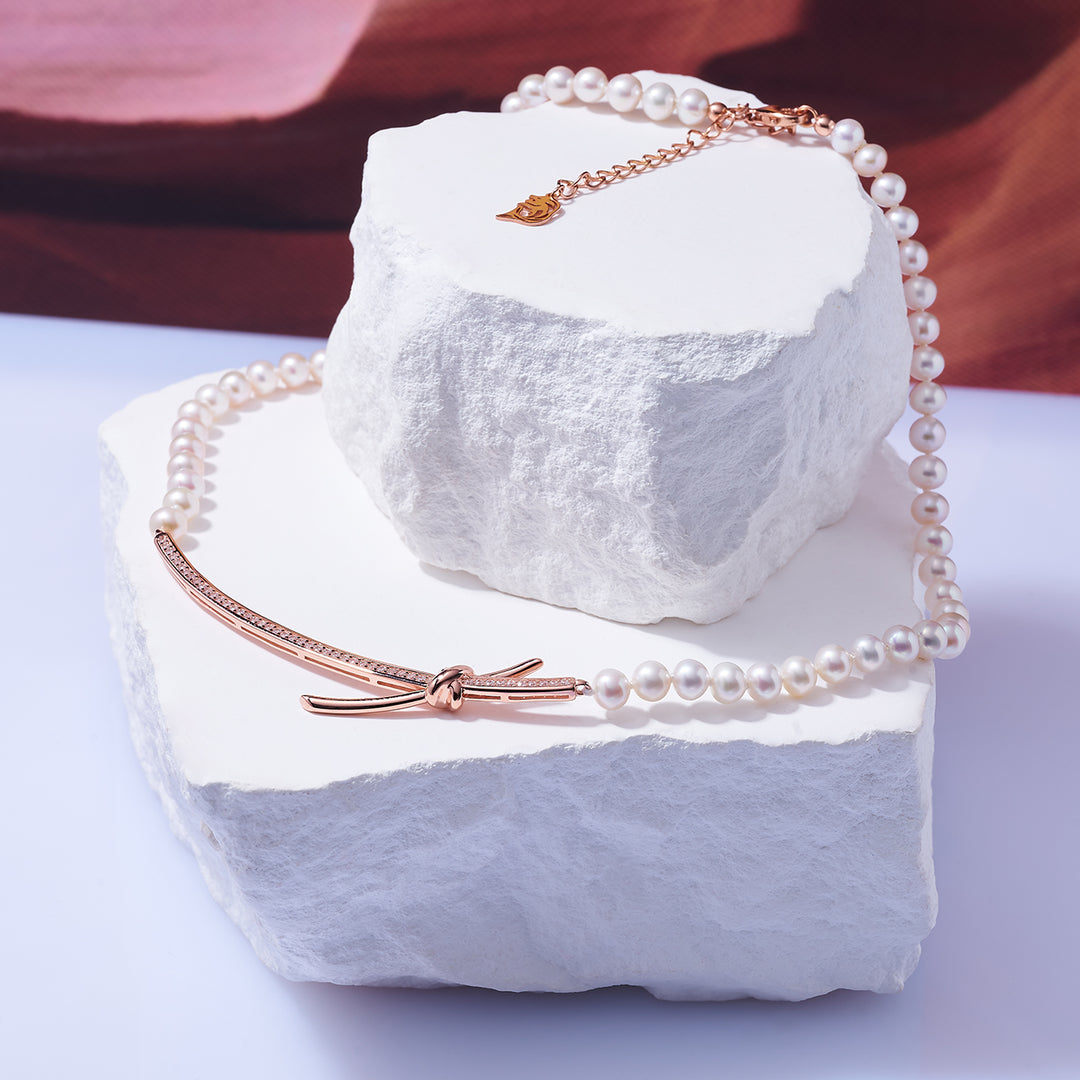 Top Lustre Freshwater Pearl Necklace WN00652