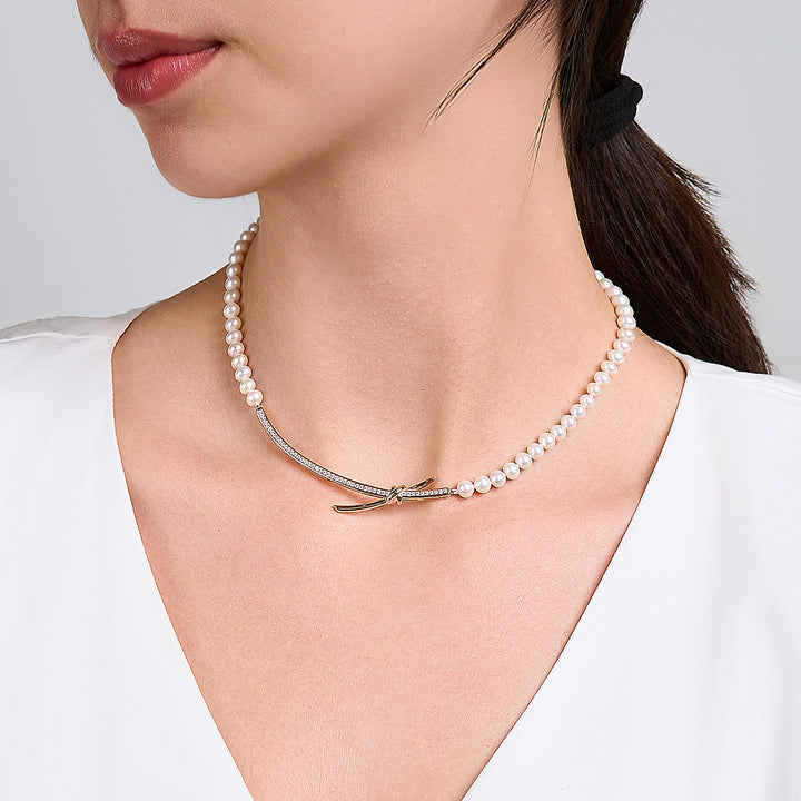 Top Lustre Freshwater Pearl Necklace WN00652