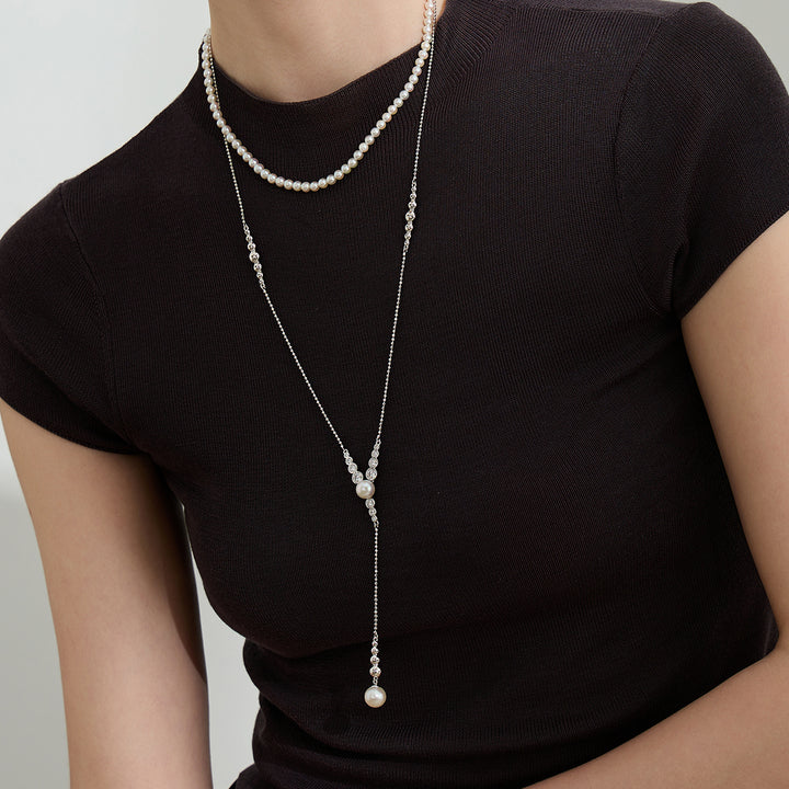 Collana di perle Edison di alta qualità WN00658| BOLLA