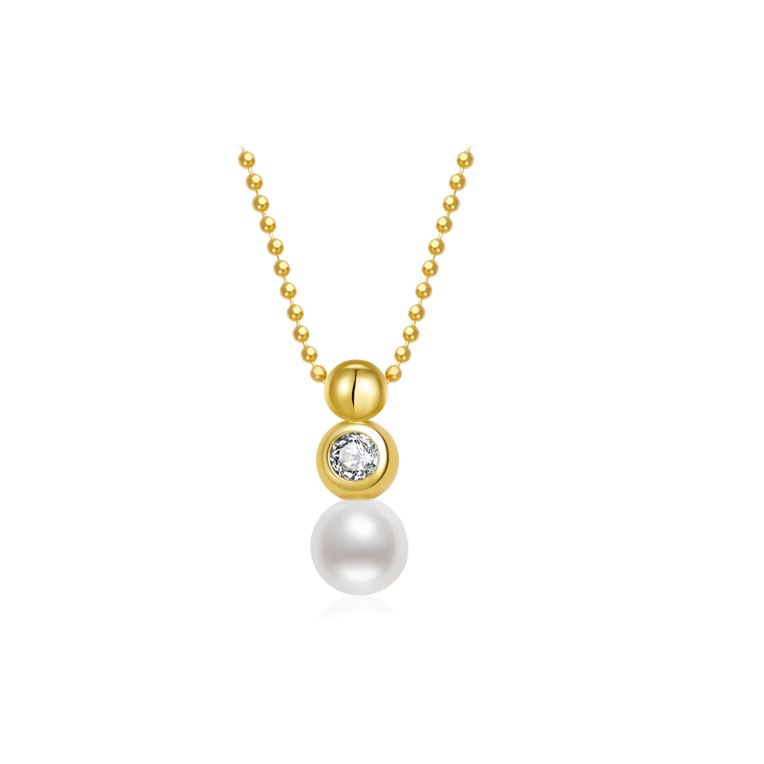 Top Grade Freshwater Pearl Necklace WN00660| BUBBLE - PEARLY LUSTRE