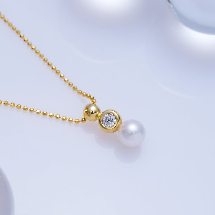 Collana di perle d'acqua dolce di grado superiore WN00660| BOLLA