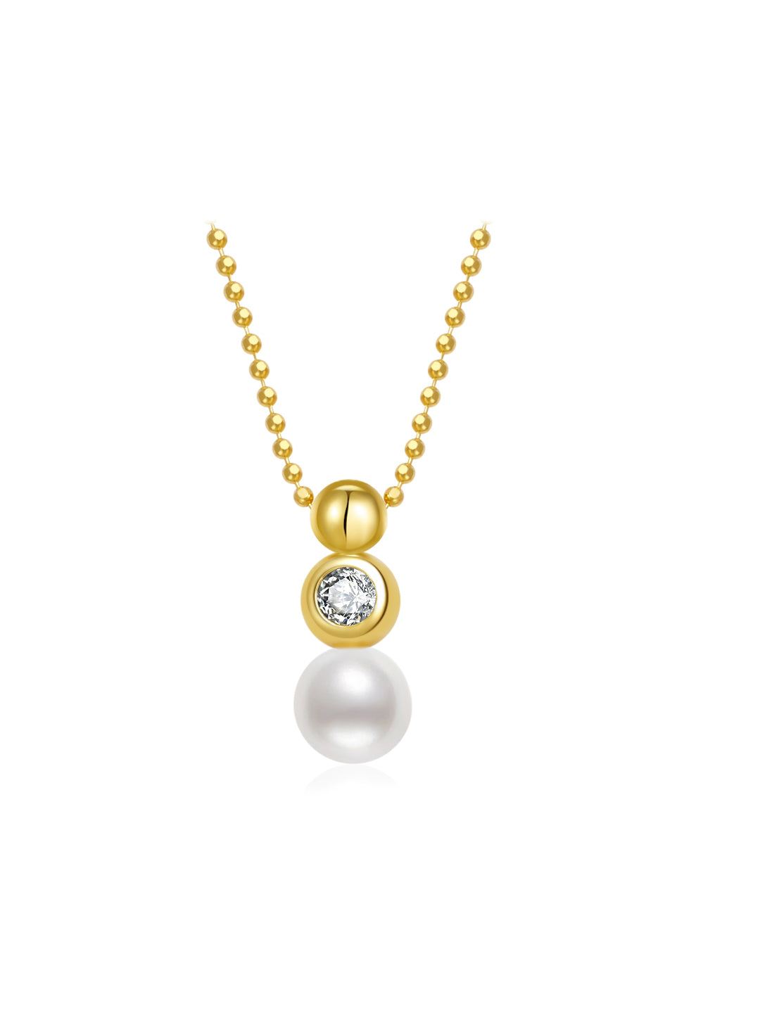 Collier de perles d'eau douce de qualité supérieure WN00660| BULLE