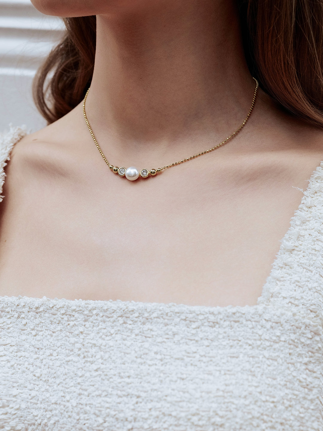 Kalung Mutiara Air Tawar Gred Atas WN00663 | BUIH