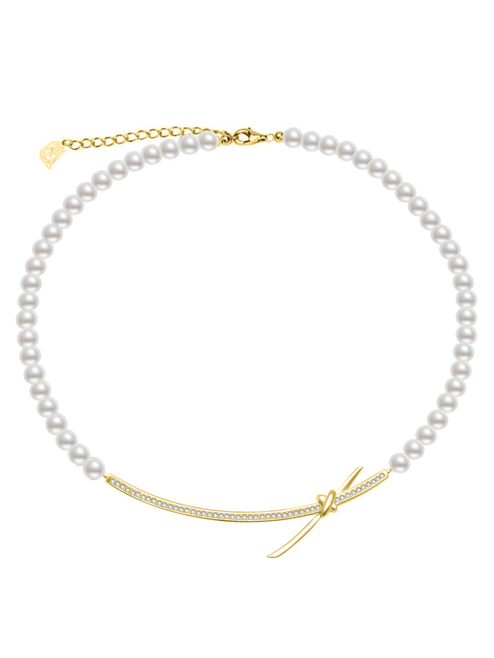 Top Lustre Freshwater Pearl Necklace WN00668 | X Collection