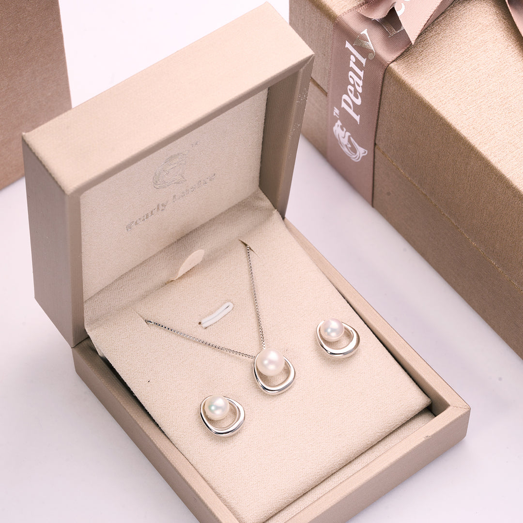 Top Grade Freshwater Pearl Earrings WE00805 | CONNECT