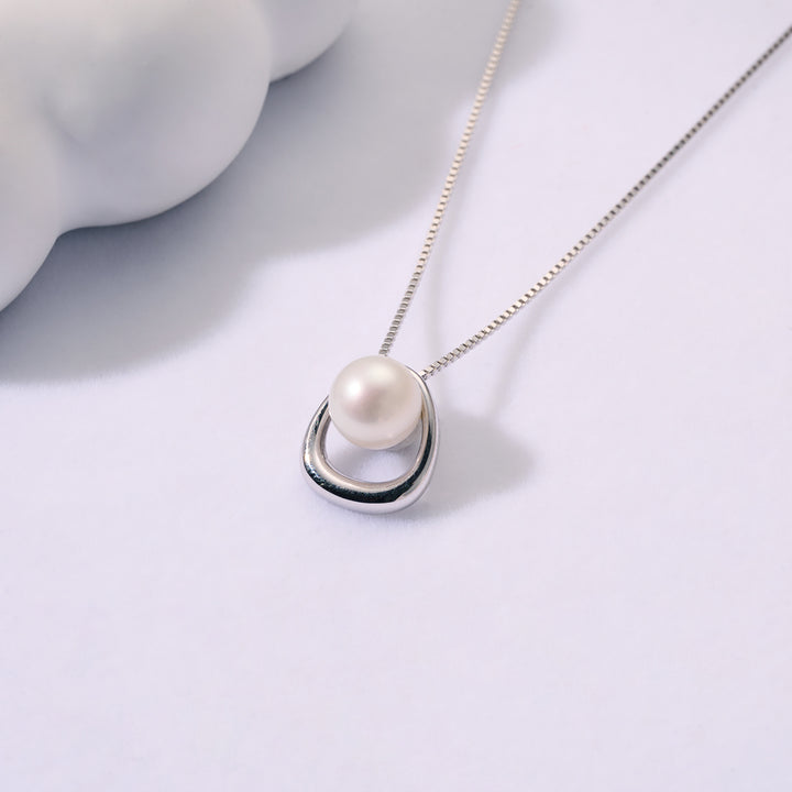 Collier de perles d'eau douce de qualité supérieure WN00669 | CONNECTER