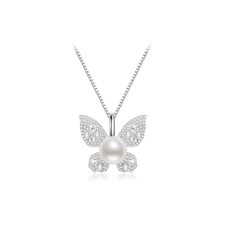 Kalung Mutiara Air Tawar yang Elegan WN00670 | TAMAN