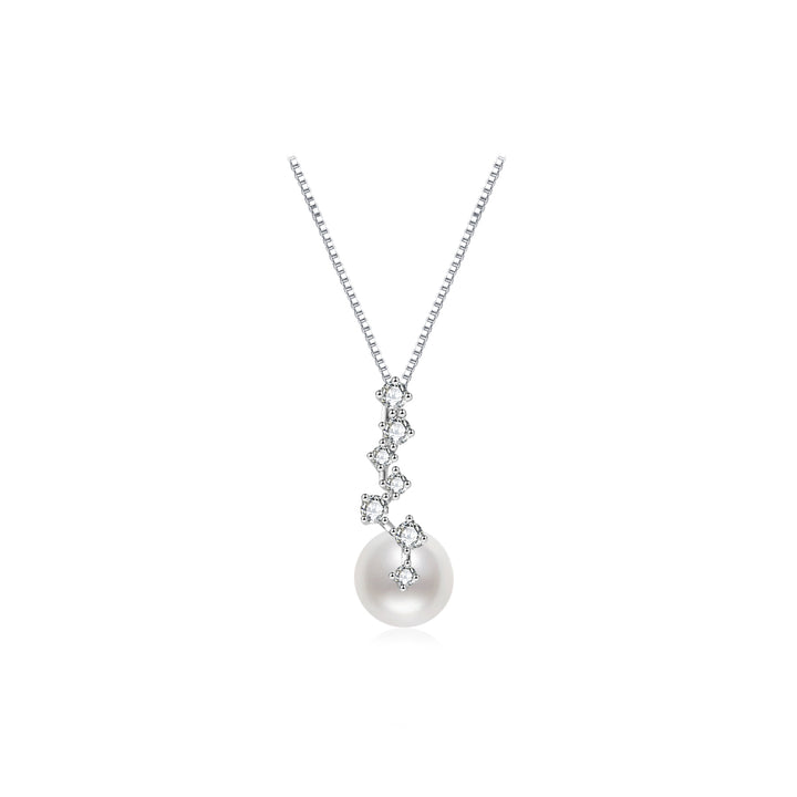 Collana di perle d'acqua dolce di grado superiore WN00671 | STELLATO