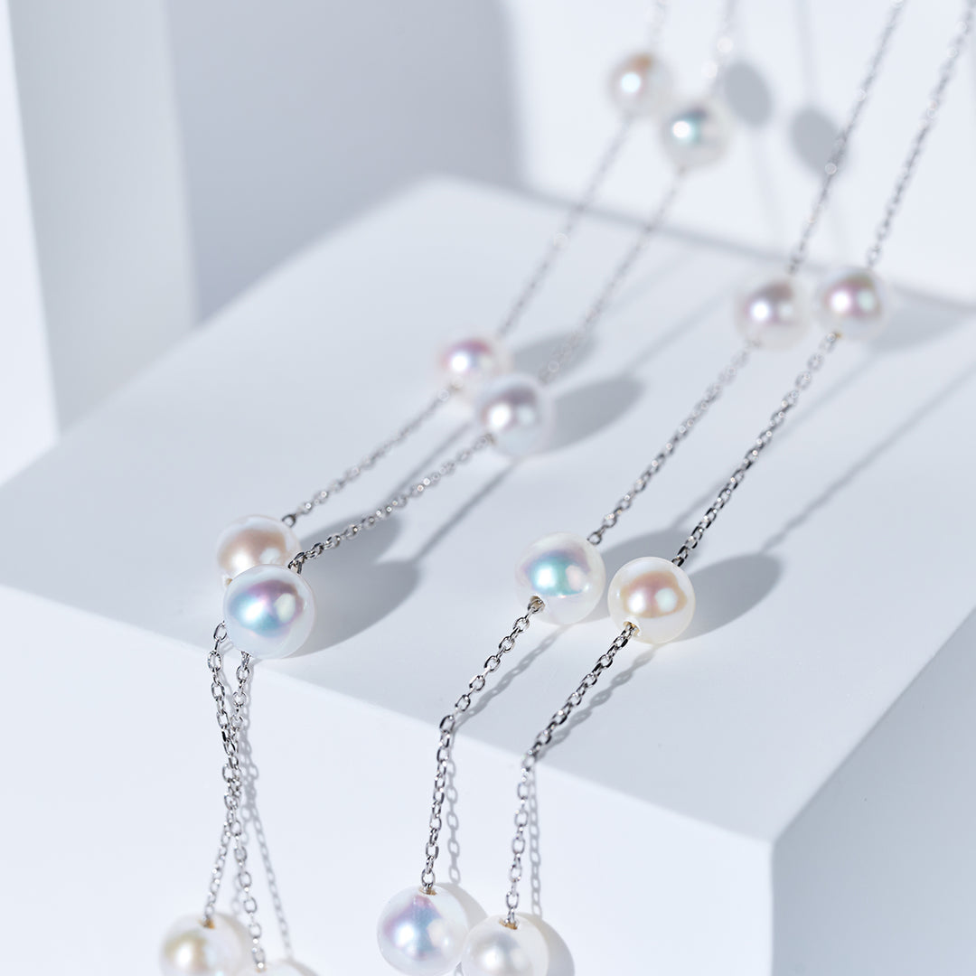 New Yorker 淡水珍珠 80 cm 多款式口罩链和项链 WN00681