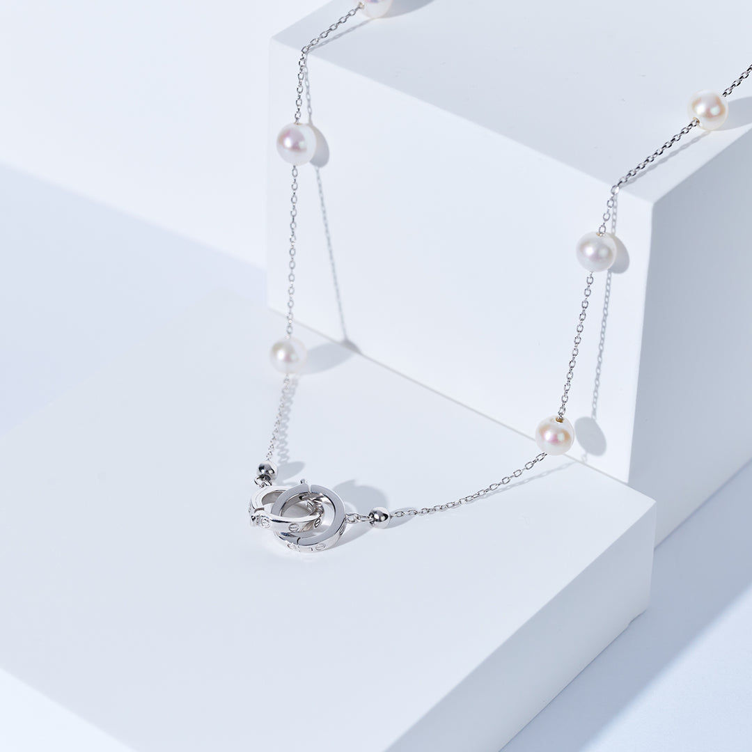 New Yorker 淡水珍珠 80 cm 多款式口罩链和项链 WN00681