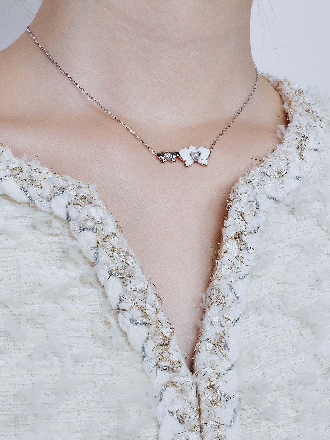 Kalung Mutiara Air Tawar Gred Atas WN00689 | ORKID