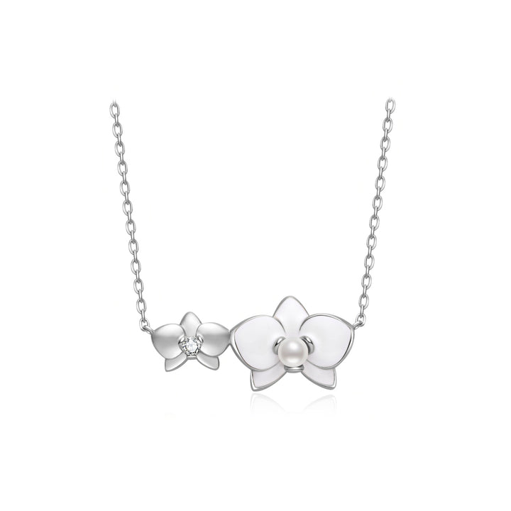 Collier de perles d'eau douce de qualité supérieure WN00689 | ORCHIDÉE