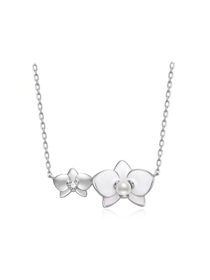 Collier de perles d'eau douce de qualité supérieure WN00689 | ORCHIDÉE
