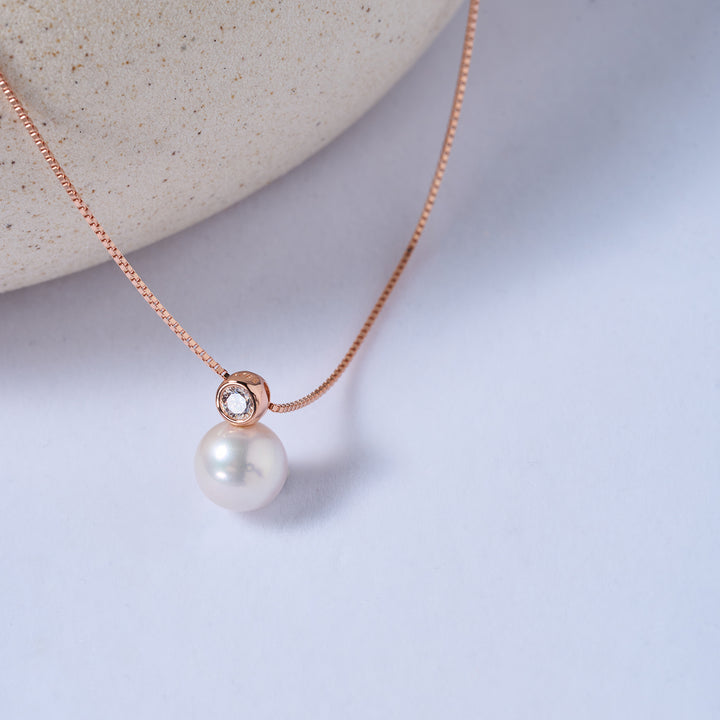 Collier de perles d'eau douce de qualité supérieure WN00692| BULLE