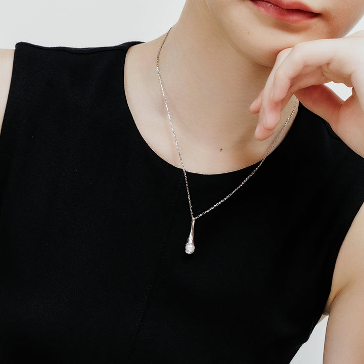 Collier de perles d'eau douce de qualité supérieure WN00694 | FLUIDE