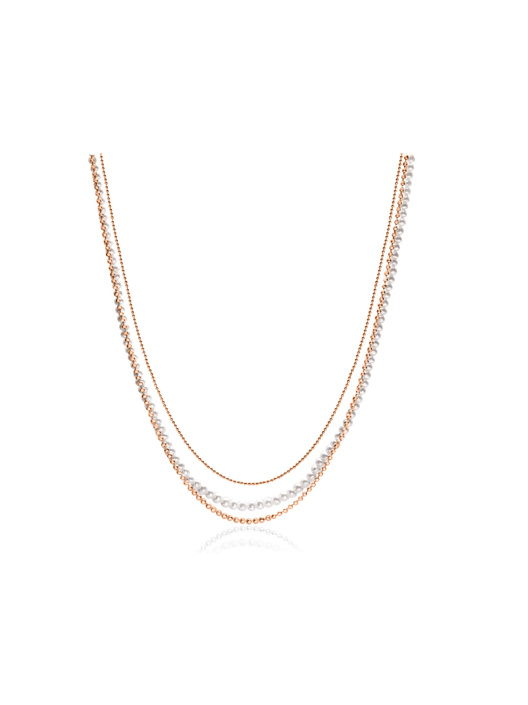 Collar de Perlas de Agua Dulce WN00713 | Mezclar y combinar