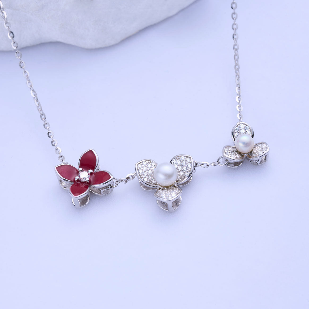 Top Grade Freshwater Pearl Necklace WN00716 | BLOOM - PEARLY LUSTRE