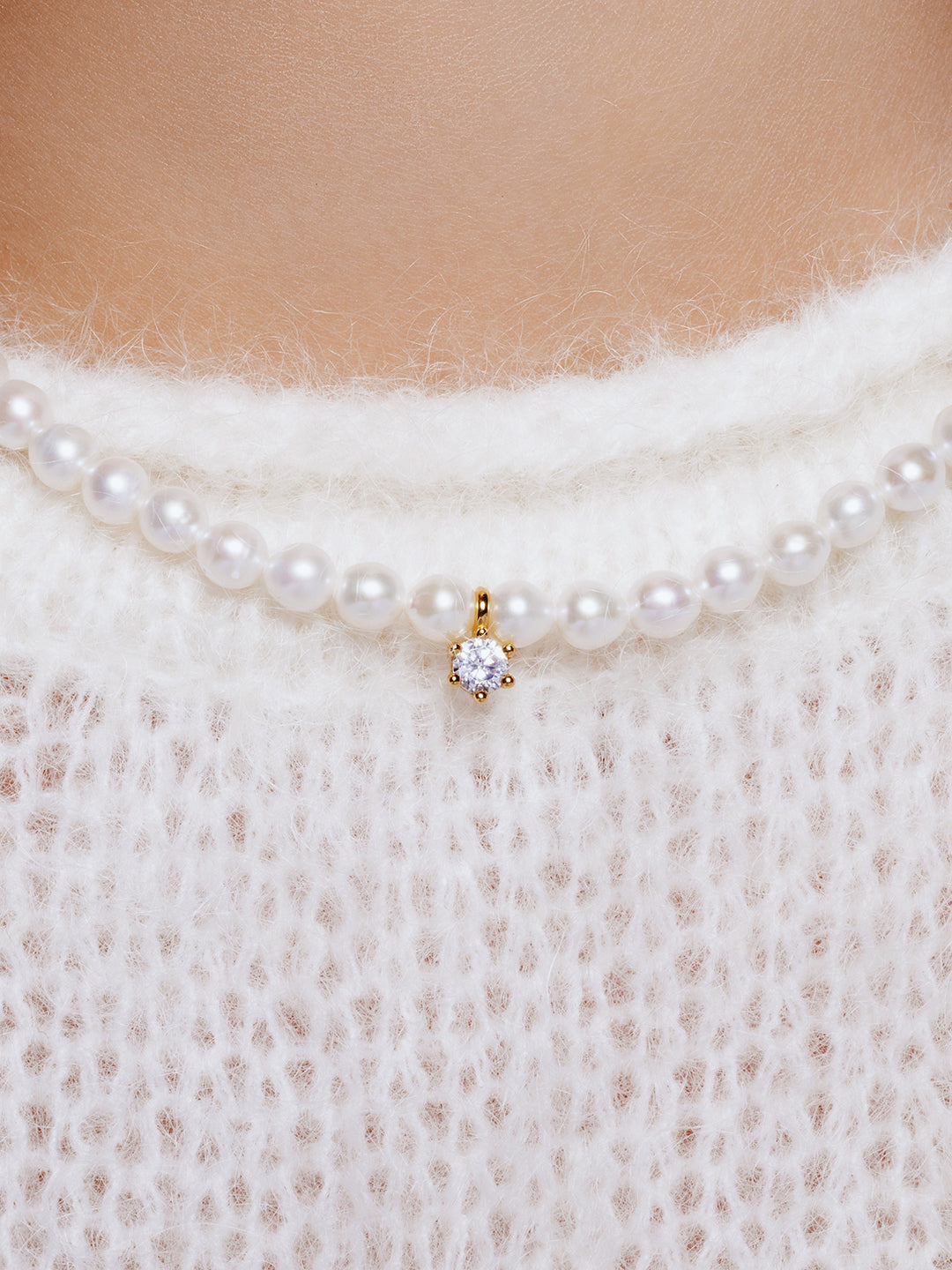 New Yorker Freshwater Pearl Necklace WN00721
