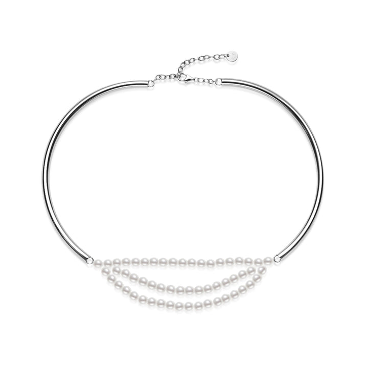 Collier de perles d'eau douce Top Lustre WN00723 | CONNECTER