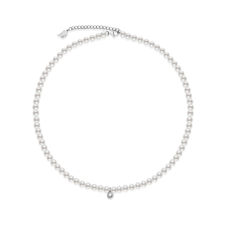 Collier de perles d'eau douce new-yorkais WN00724