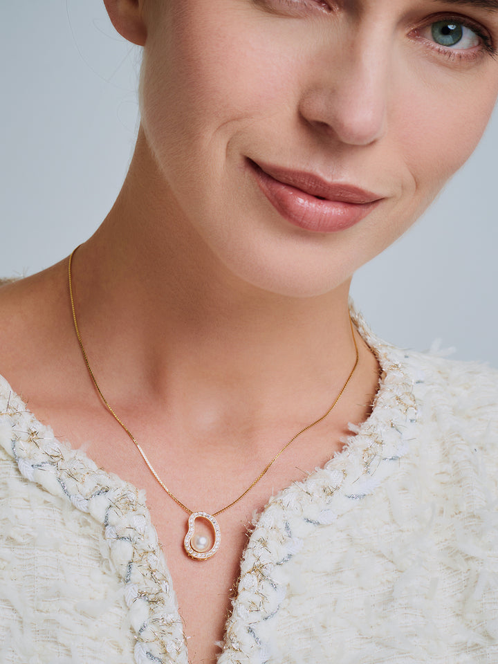 Collier de perles d&