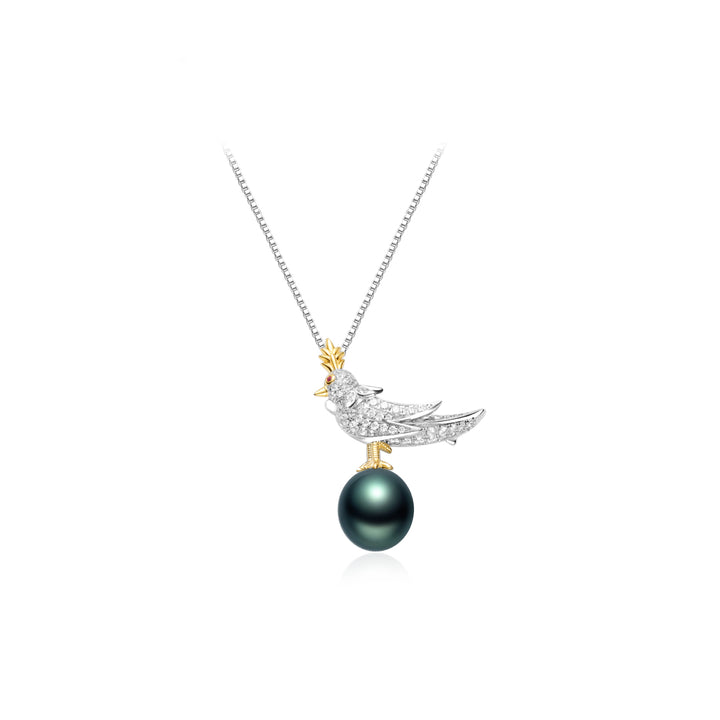 Collana di perle di Tahiti dalla lucentezza superiore WN00733