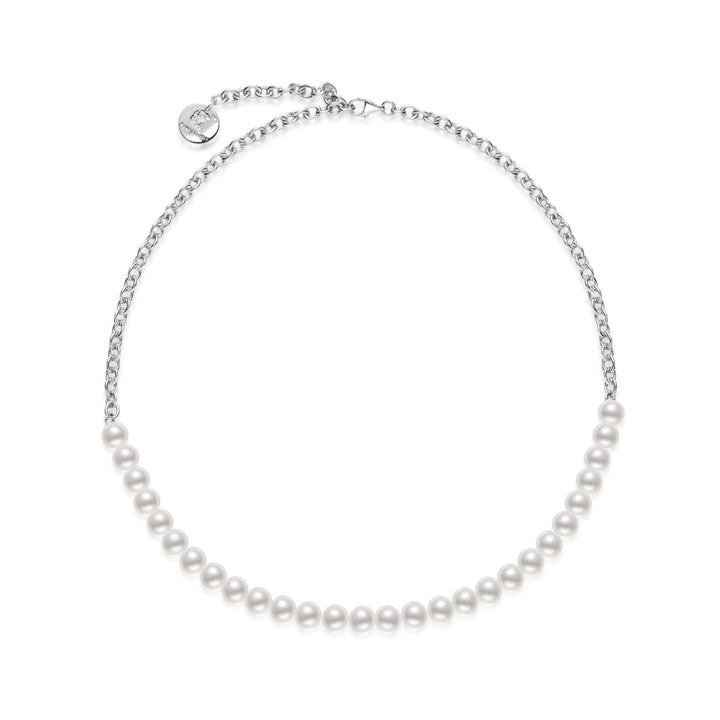 Collana di Perle d'Acqua Dolce Top Lustre WN00736 | COLLEGARE