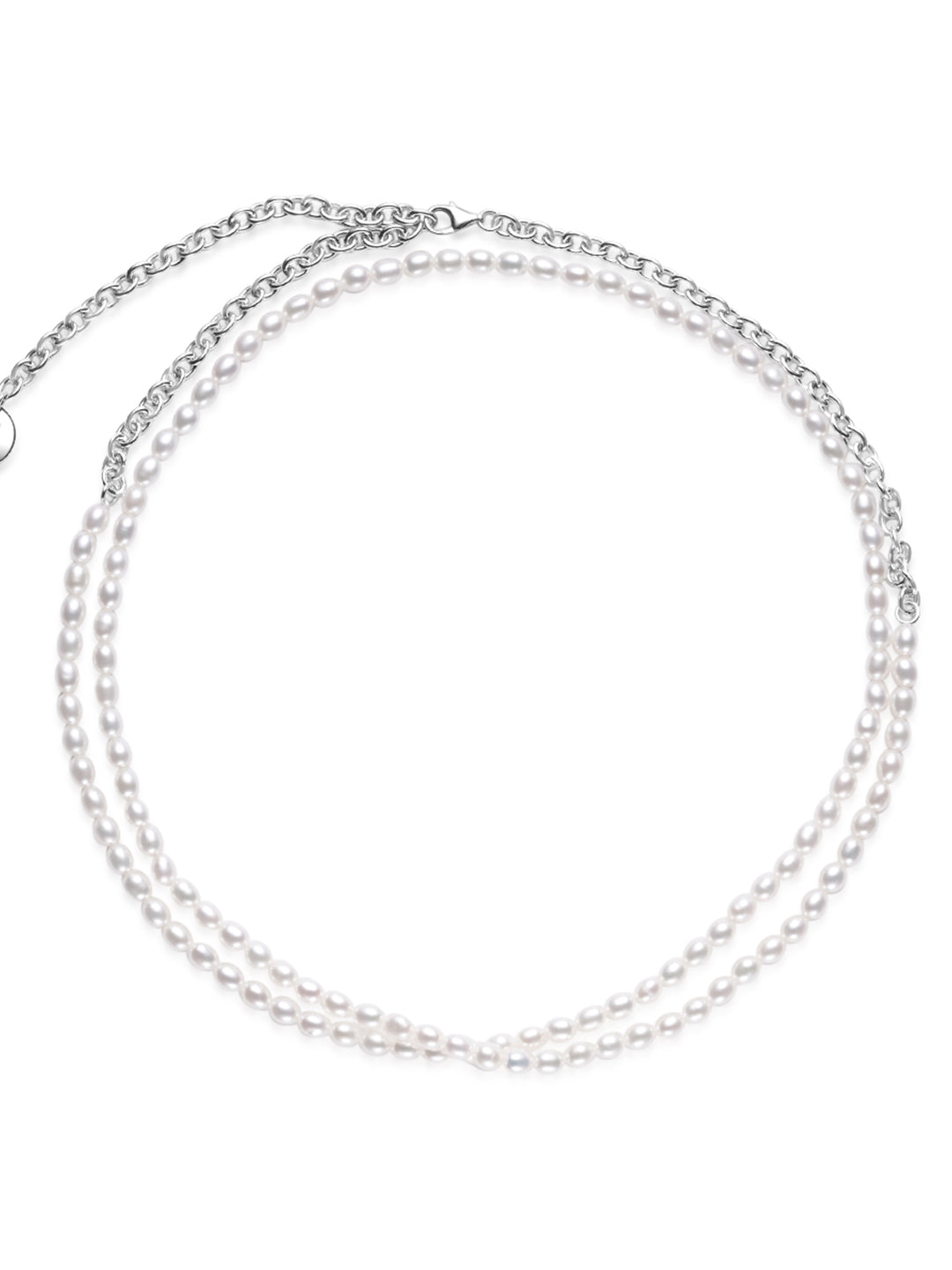 Collana di Perle d'Acqua Dolce Top Lustre WN00742 | COLLEGARE