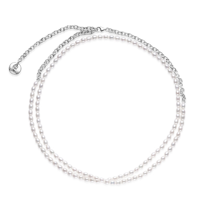 Collier de perles d'eau douce Top Lustre WN00742 | CONNECTER