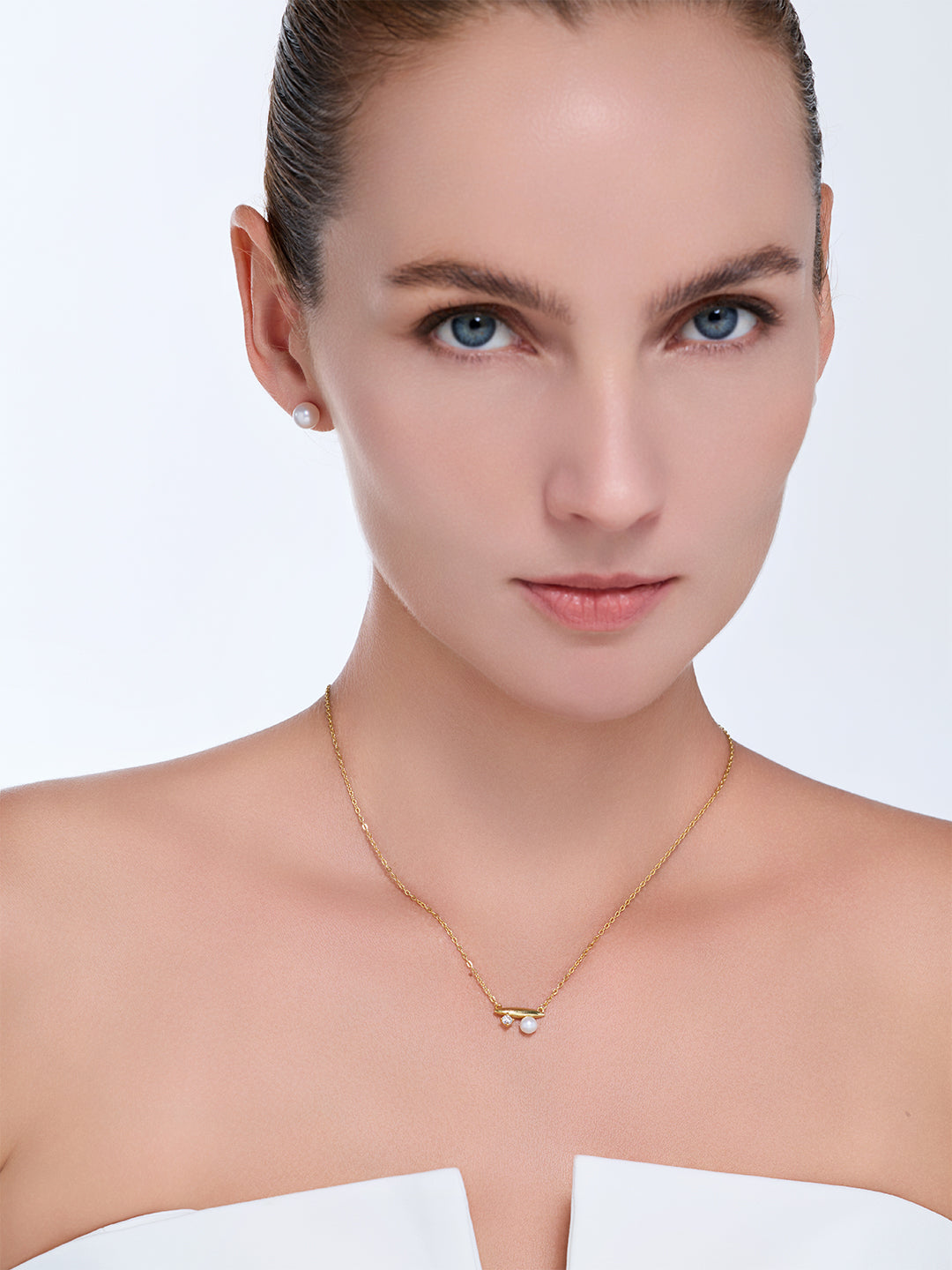 Top Grade Freshwater Pearl Necklace WN00744 | MARINA BAY