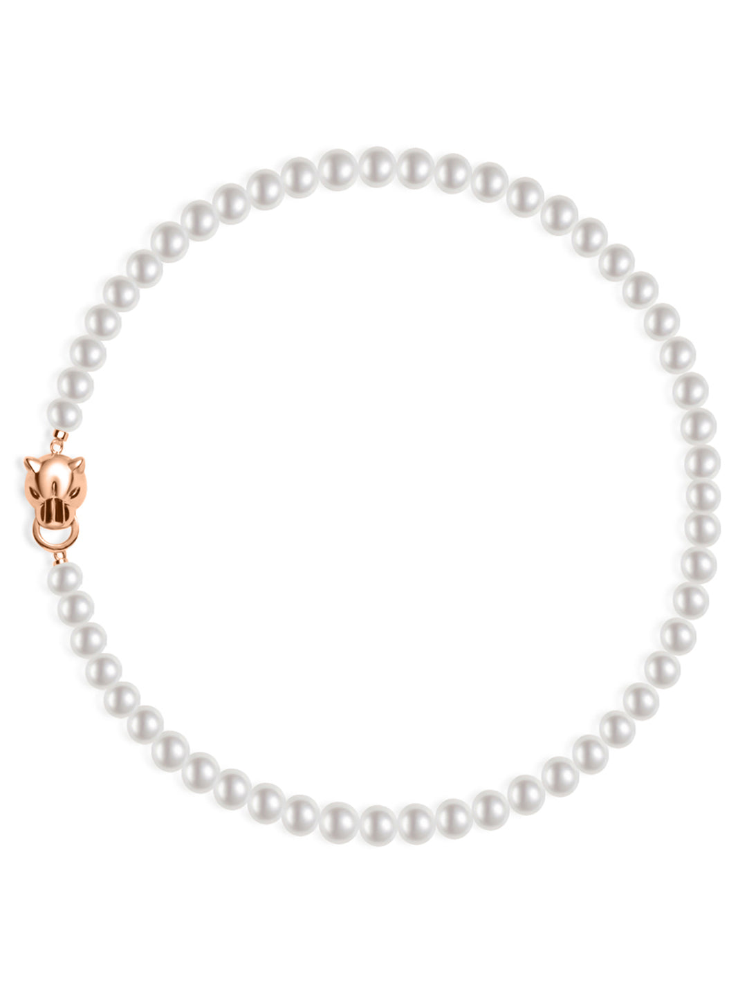 Collar de perlas de agua dulce Top Lustre WN00748 | MERLION