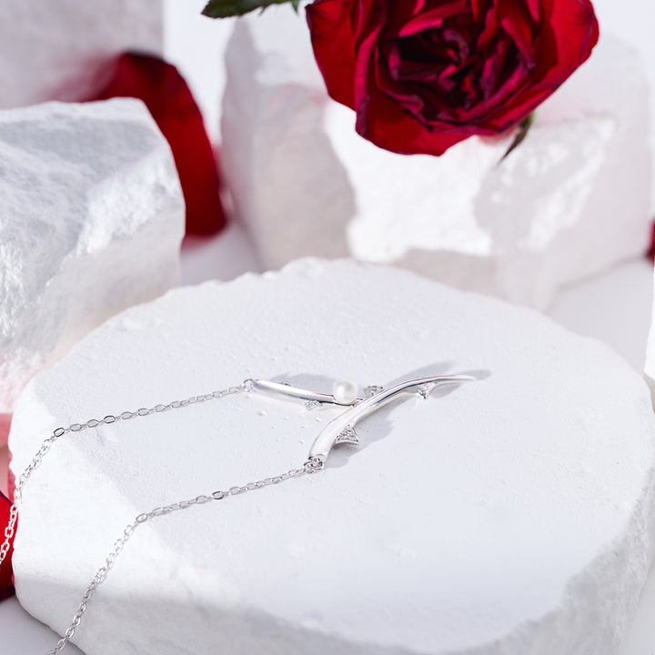 Top Grade Freshwater Pearl Necklace WN00752 | ROSE