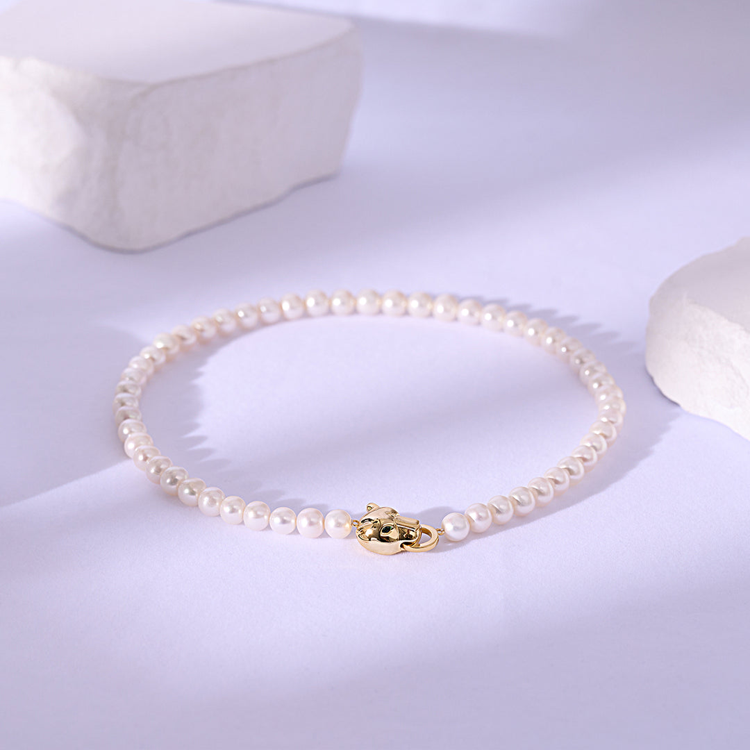 Top Lustre Freshwater Pearl Necklace WN00753 | MERLION