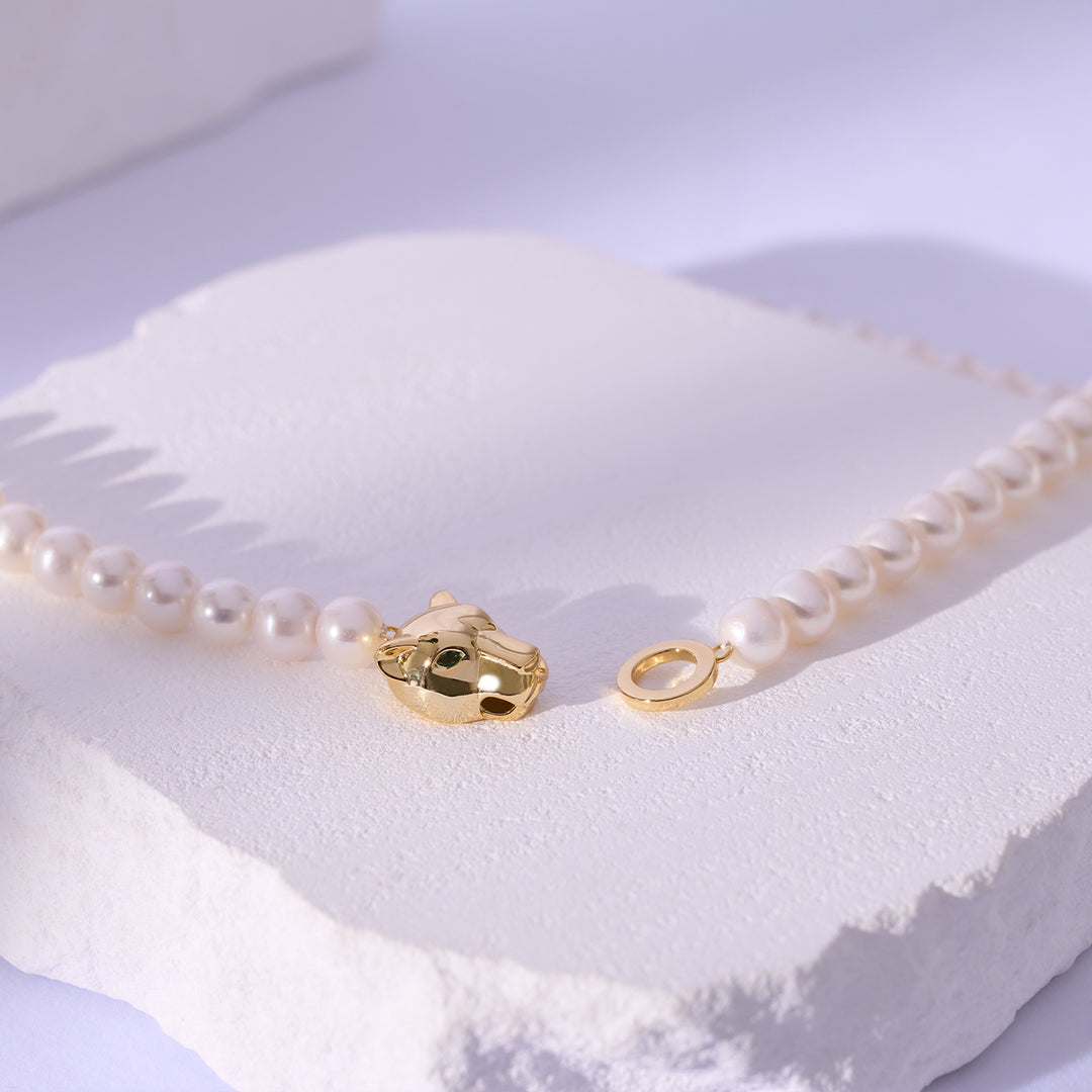 Top Lustre Freshwater Pearl Necklace WN00753 | MERLION