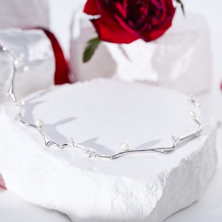 Top Grade Freshwater Pearl Necklace WN00754 | ROSE